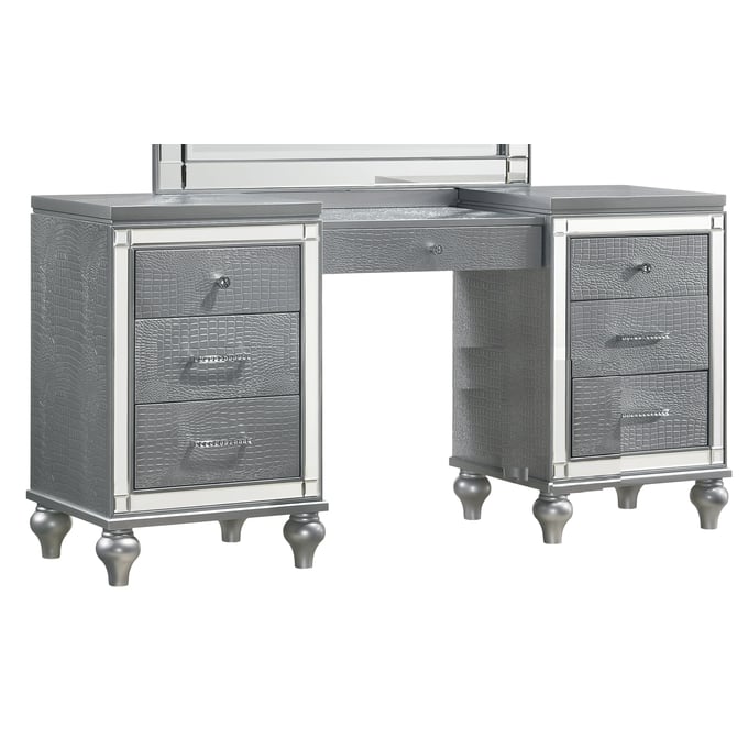 New Classic Furniture Valentino Silver Vanity Table NCF-BA9698S-090