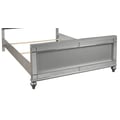 Valentino 5/0 Q Footboard & Slats-Silver