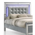 Valentino 4/6 F Headboard - Silver