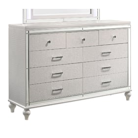 New Classic Furniture Valentino White Dresser