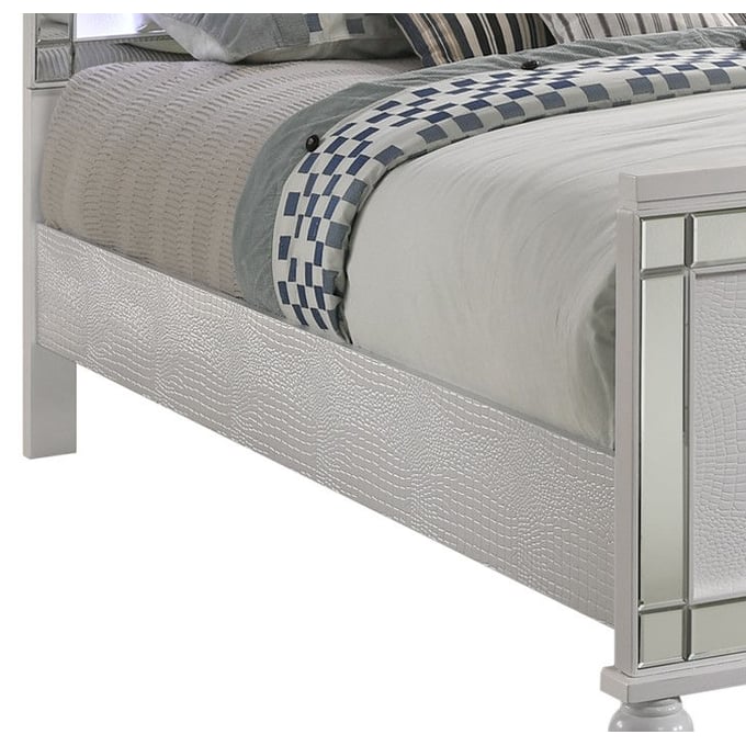 New Classic Furniture Valentino White Queen King Side Rails NCF-BA9698W-330