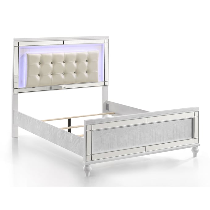 New Classic Furniture Valentino White Full NCF-BA9698W-F-BED