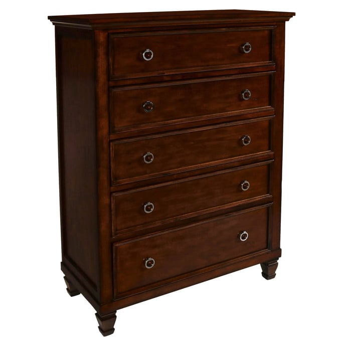 New Classic Furniture Tamarack Brown Cherry Chest NCF-BB044C-070