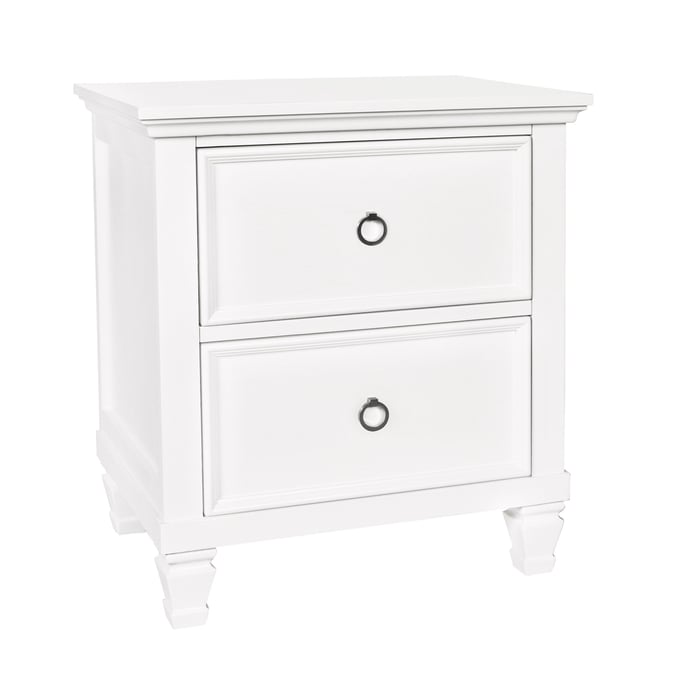 New Classic Furniture Tamarack White Nightstand NCF-BB044W-040