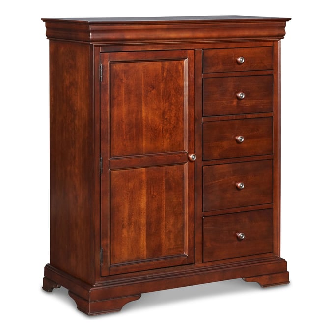 New Classic Furniture Versaille Cherry Door Chest NCF-BH1040-073