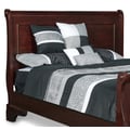 Versailles 6/6-6/0 Ek/Wk Sleigh Headboard- Bordeaux