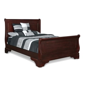 New Classic Furniture Versaille Cherry Twin Sleigh Bed