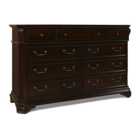 New Classic Furniture Emilie Tudor Brown Dresser