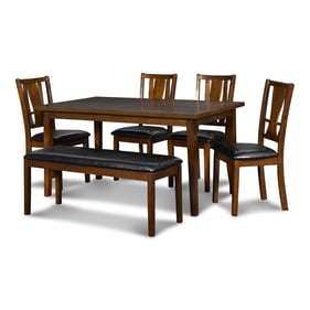 New Classic Furniture Dixon Dark Espresso 6pc Dining Set