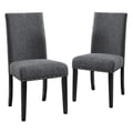 Crispin Granite Gray Dining Chair- (2/Ctn)