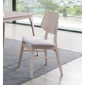 Oscar Wood Back Chair-White Ash