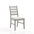 Pascal Ladderback Dining Chair (2 Per Carton)-Driftwood