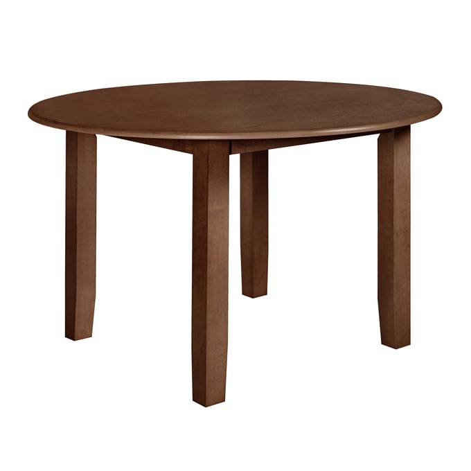 New Classic Furniture Pascal Brown 47 Inch Round Dining Table NCF-D1652B-11