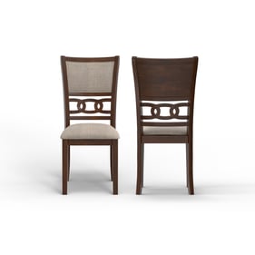 2 New Classic Furniture Gia Cherry Dining Chairs