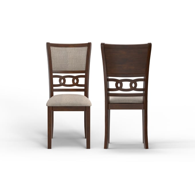 2 New Classic Furniture Gia Cherry Dining Chairs NCF-D1701-20-CHY