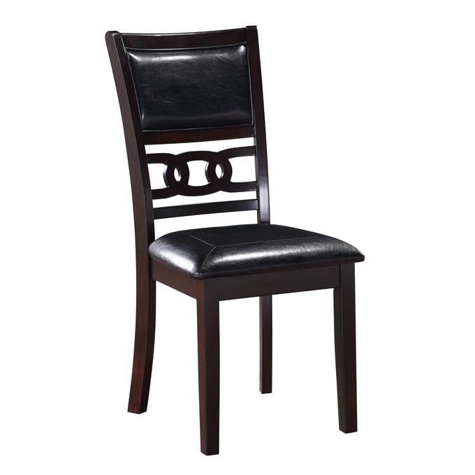 2 New Classic Furniture Gia Ebony Dining Chairs NCF-D1701-20-EBY