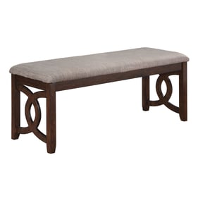 New Classic Furniture Gia Cherry 46 Inch Dining Bench