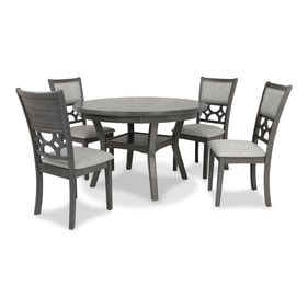 New Classic Furniture Mitchell Gray 5pc Dining Set