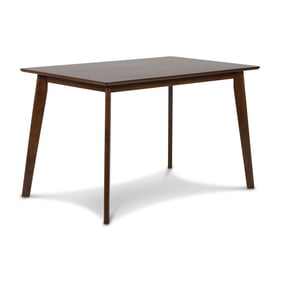 New Classic Furniture Morocco Walnut Brown 47 Inch Rectangle Dining Table