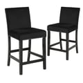 Celeste Counter Height Chair-Black (2 Per Carton)