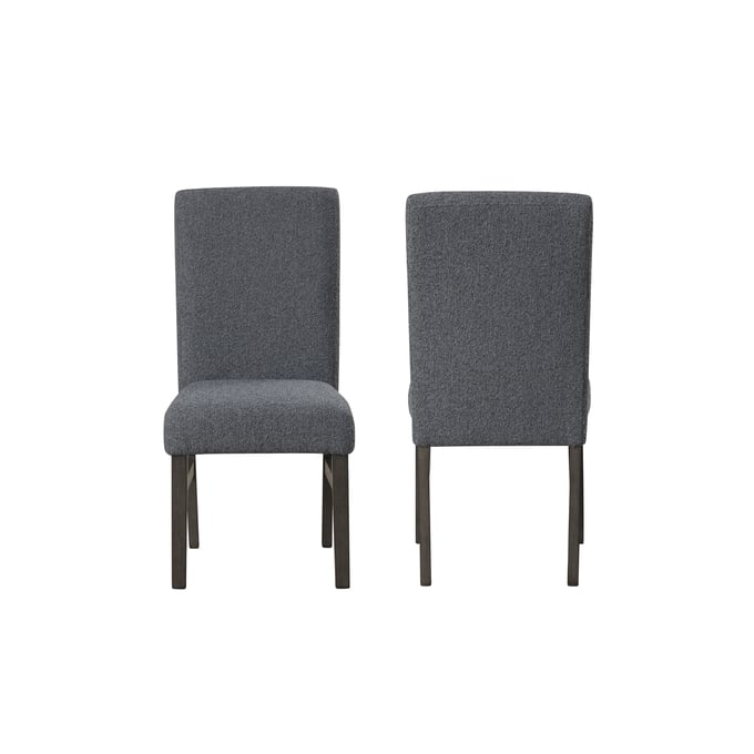 2 New Classic Furniture High Line Gray Dining Chairs NCF-D4125-20-GRY