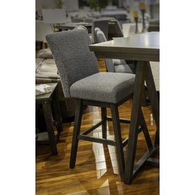 2 New Classic Furniture High Line Gray Bar Chairs