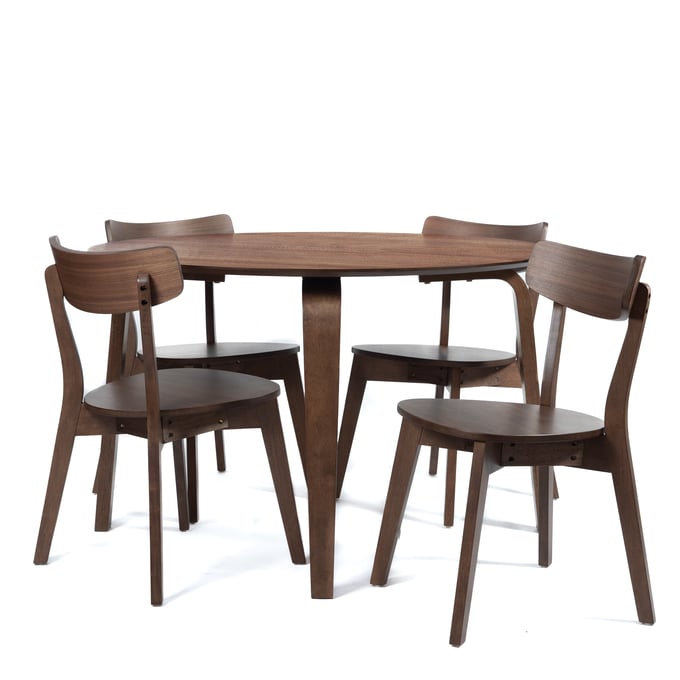 New Classic Furniture Gabby Brown 5pc Dining Room Set NCF-D501-DR-S1