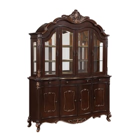 New Classic Furniture Constantine Cherry China Hutch and Buffet