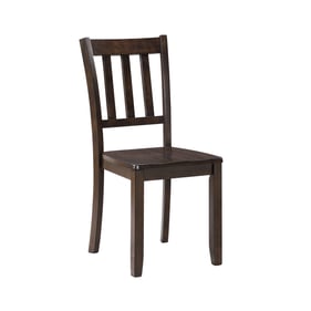 2 New Classic Furniture Stellan Black Cherry Dining Chairs