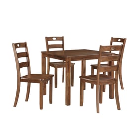 New Classic Furniture Salem Brown 5pc Dining Set