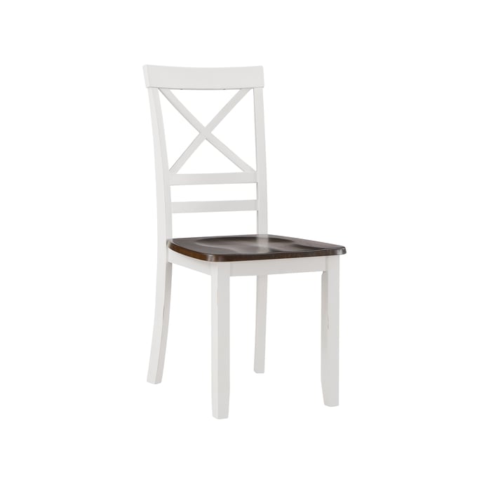 2 New Classic Furniture Ivy Lane White Chairs NCF-D5777-20