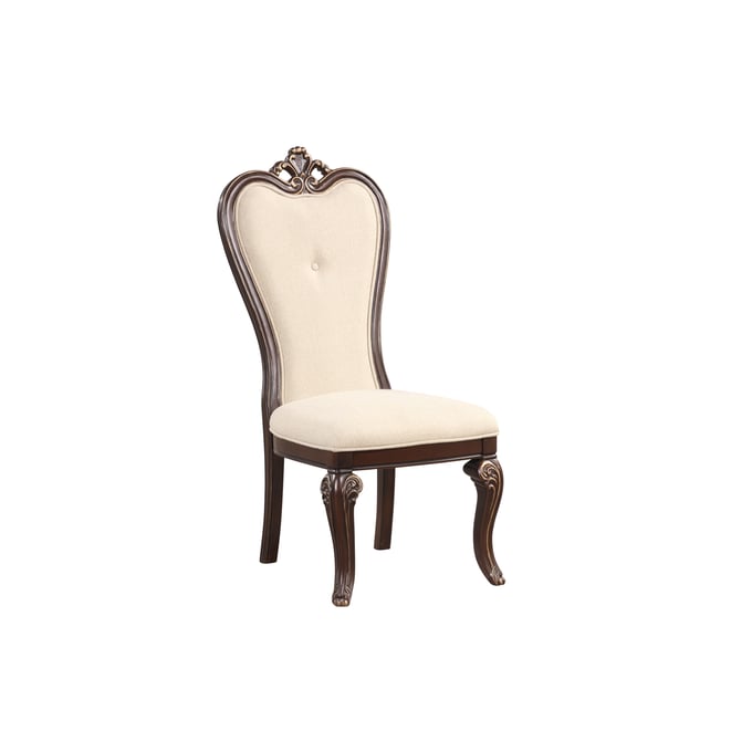 2 New Classic Furniture Montecito Cherry Side Chairs NCF-D7624-20