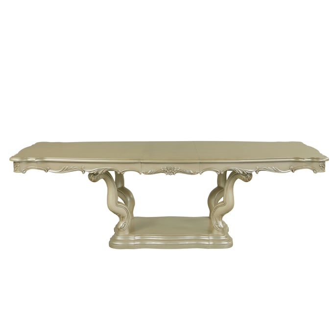 New Classic Furniture Monique Champagne Dining Table Base NCF-D992-10B