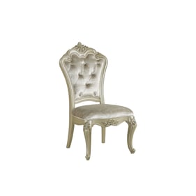 2 New Classic Furniture Monique Champagne Side Chairs