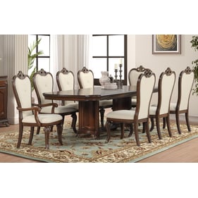 New Classic Furniture Montecito Cherry 9pc Dining Room Set