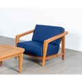 Bali Set Of Two Club Chairs-Dark Blue