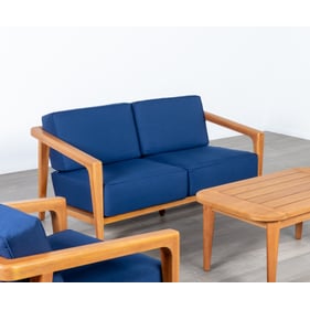 New Classic Furniture Bali Blue Loveseat