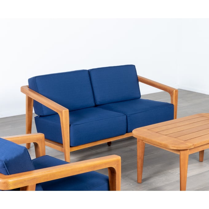 New Classic Furniture Bali Blue Loveseat NCF-G896B-20