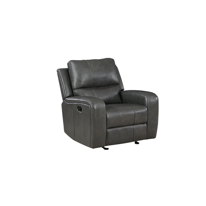 New Classic Furniture Linton Dark Gray Glider Recliner NCF-L1721-13-DGR