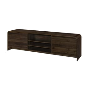 New Classic Furniture Mara Walnut 70 Inch Tv Console