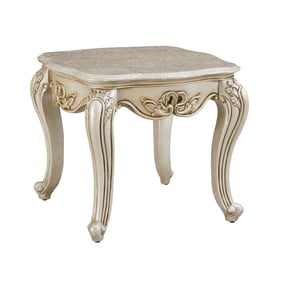 New Classic Furniture Monique White End Table