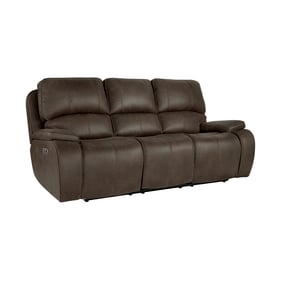 New Classic Furniture Brooking Brown Power Sofa