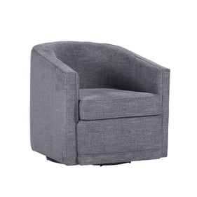 New Classic Furniture Poppy Dark Gray Swivel Chair