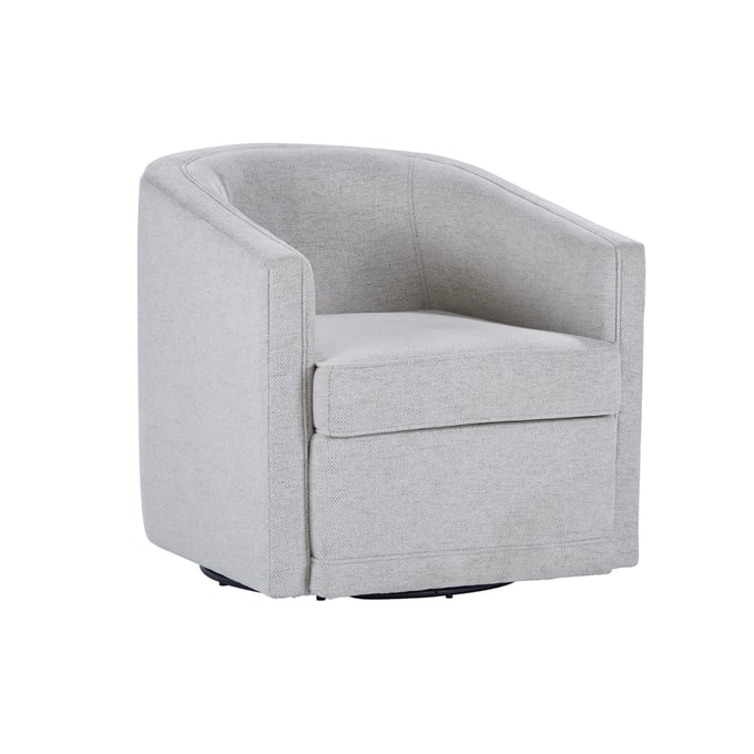 New Classic Furniture Poppy Light Gray Swivel Chair NCF-U1045-12-LGY