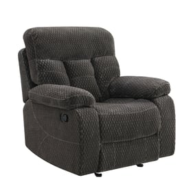 New Classic Furniture Bravo Charcoal Glider Recliner