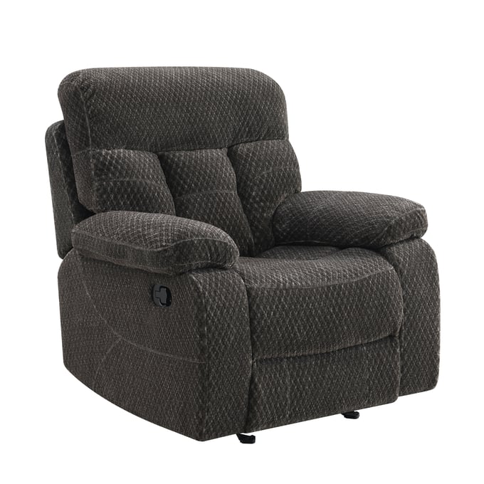 New Classic Furniture Bravo Charcoal Glider Recliner NCF-U1165-13-SLP