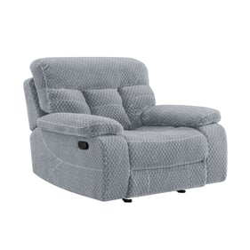 New Classic Furniture Bravo Light Gray Glider Recliner