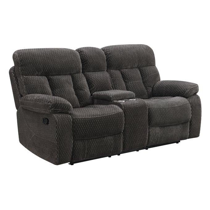 New Classic Furniture Bravo Charcoal Console Loveseat NCF-U1165-25-SLP