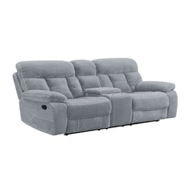 New Classic Furniture Bravo Light Gray Console Loveseat