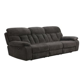 New Classic Furniture Bravo Charcoal Sofa with Power Footrest